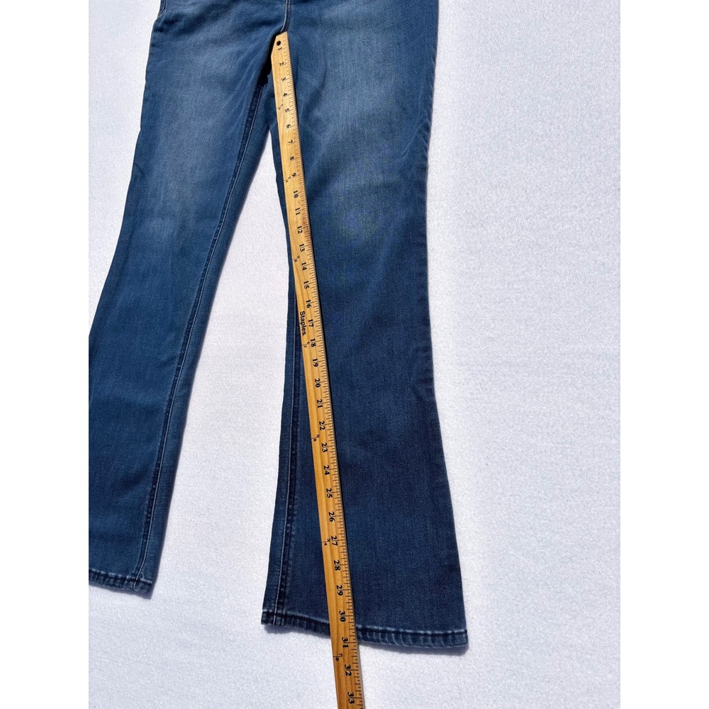 Democracy Ab solution High Rise Bootcut Jeans Medium Wash Blue Size 10 - Picture 12 of 13